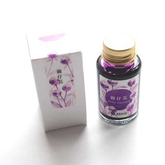 【限定品】藍濃道具屋 インク 30ml 媠甲有春 圓仔花 (イン・ア・フエ)