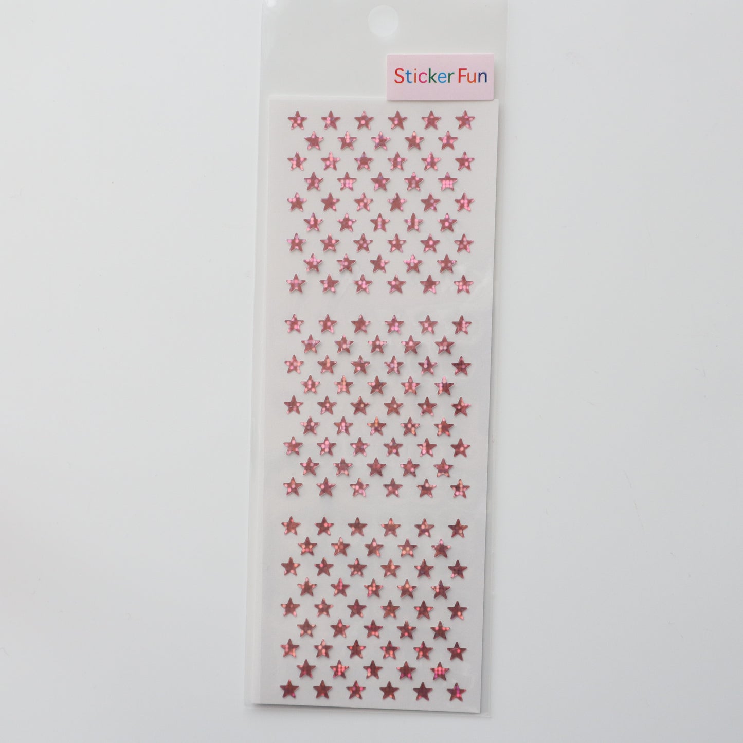 奥山商会 スターシール 薄ピンク