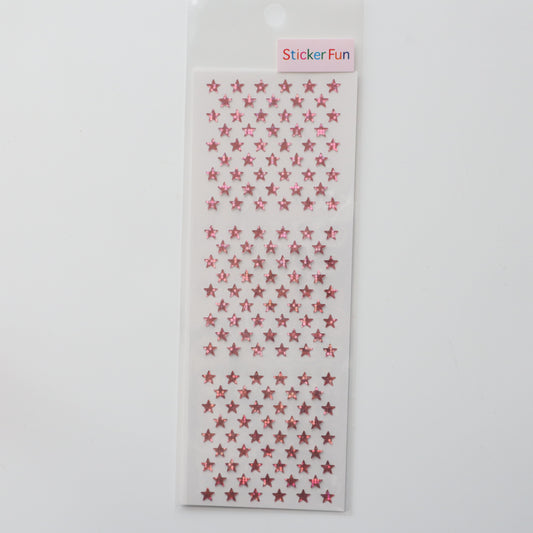 奥山商会 スターシール 薄ピンク