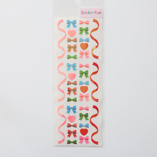 奥山商会 オーロラシール リボン＆ハート