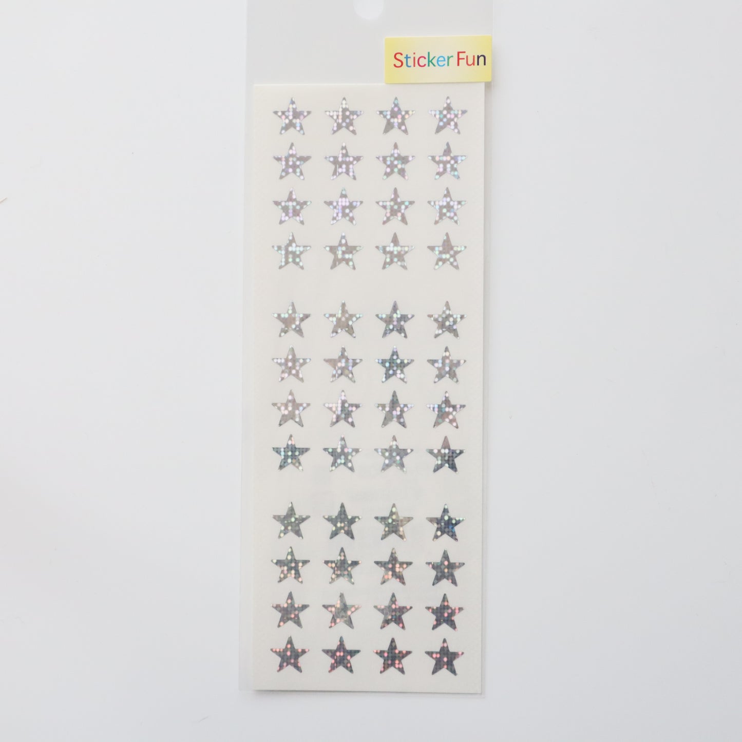 奥山商会 スターシール 星4列 銀