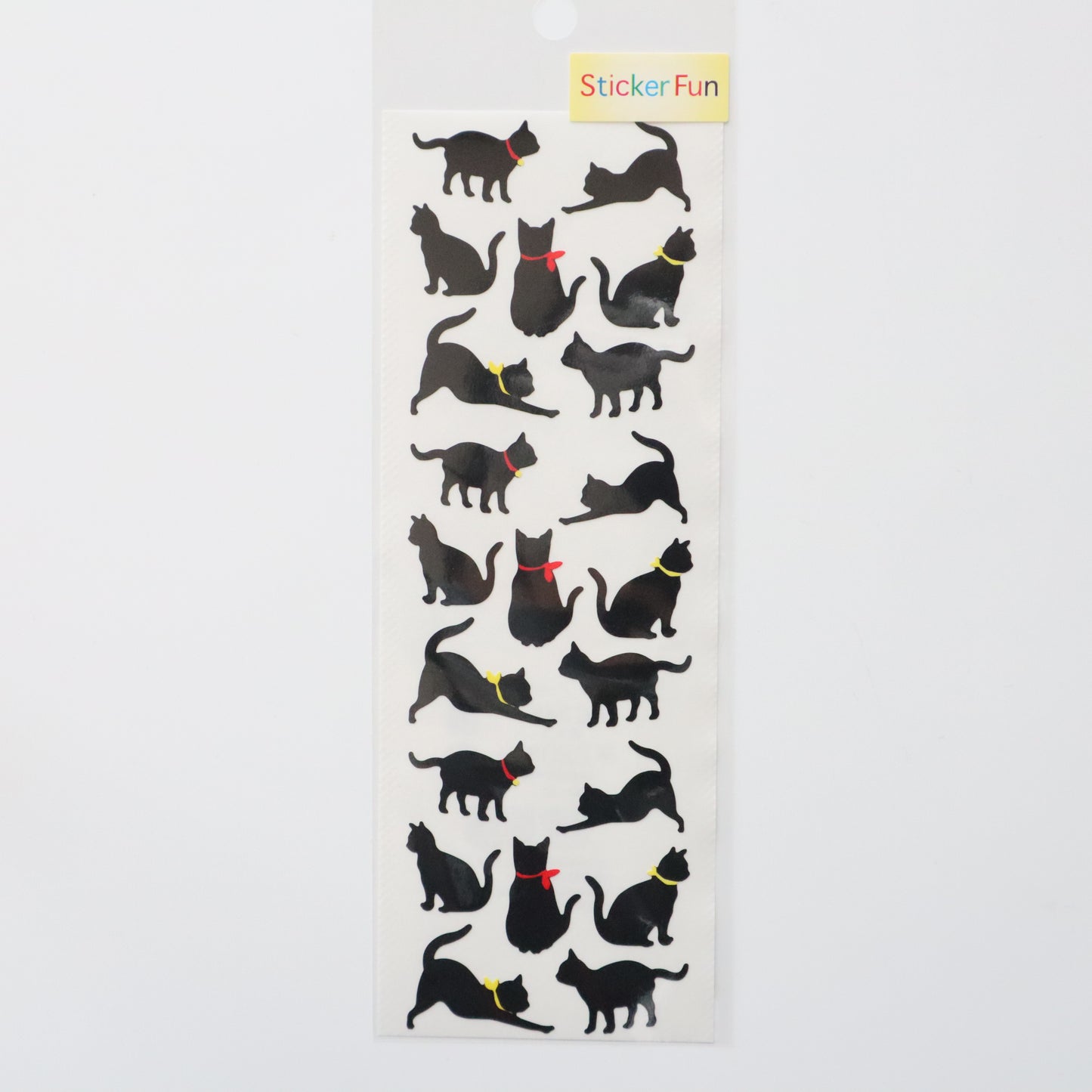 奥山商会 クリアーシール 黒ネコ