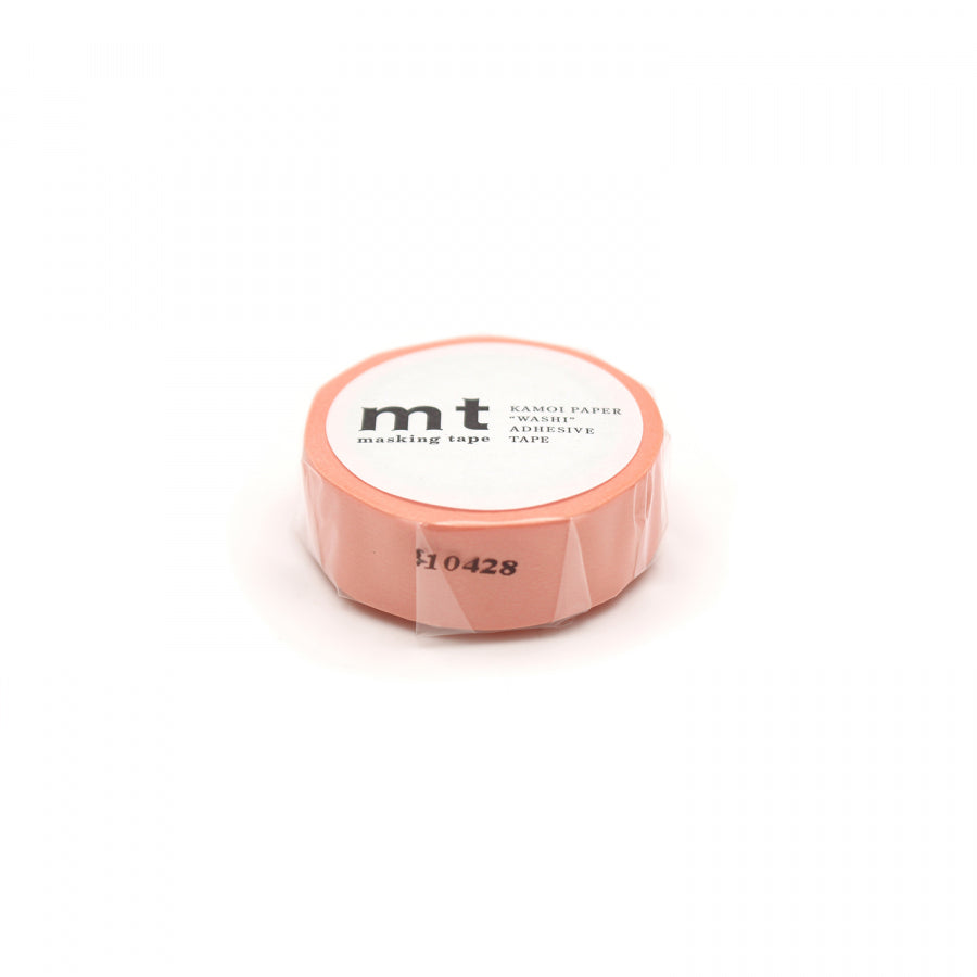カモ井加工紙 mt basic マスキングテープ サーモンピンク