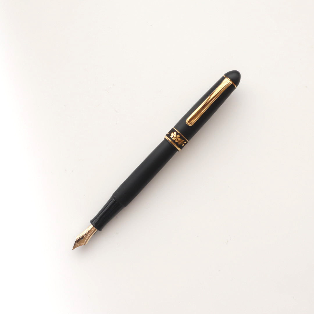 プラチナ万年筆 万年筆 #3776 センチュリー 肥後象嵌 「光助」作