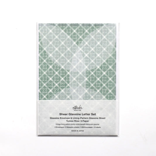 HIGHTIDE(ハイタイド) attaché シアーグラシンレターセット グリーン