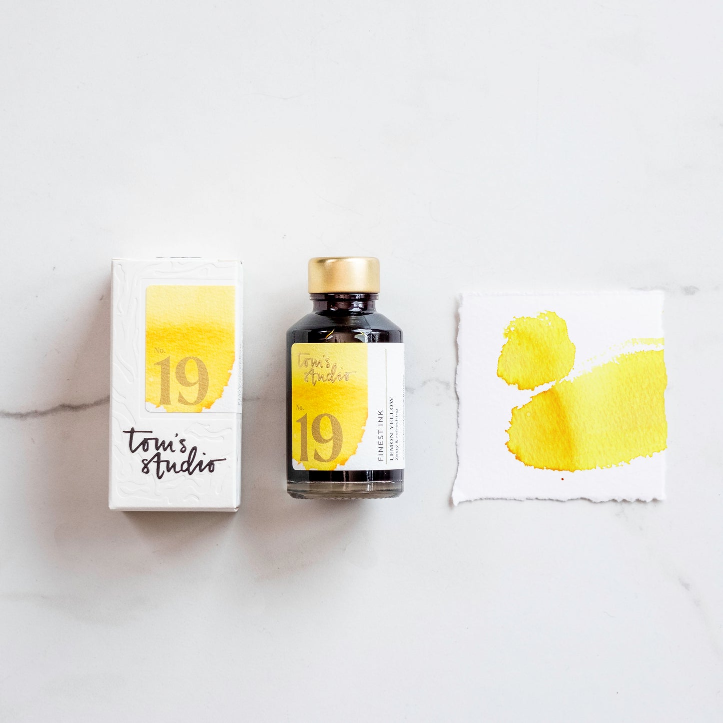 Tom's studio(トムズ スタジオ) インク 50ml レモンイエロー