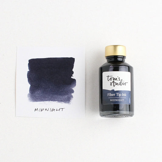 Tom's studio(トムズ スタジオ) インク 50ml ファイバーチップインク ミッドナイト