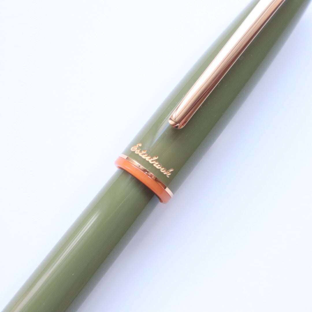 【限定品】Esterbrook(エスターブルック) 万年筆 エスティー・バック・トゥ・ザ・ランド カーキーリーフ 極細字/細字/中字/スタブ