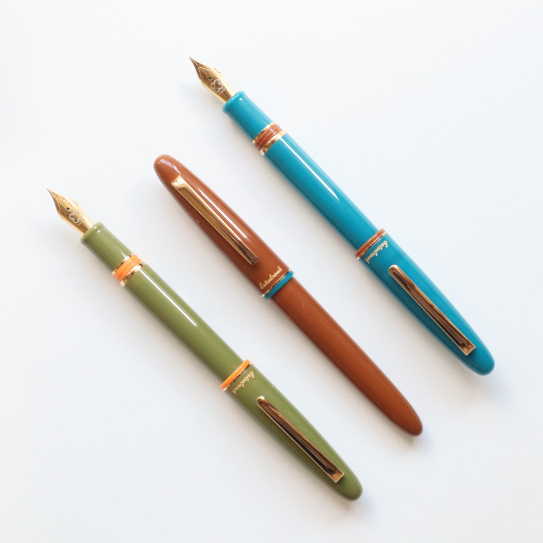 【限定品】Esterbrook(エスターブルック) 万年筆 エスティー・バック・トゥ・ザ・ランド カーキーリーフ 極細字/細字/中字/スタブ