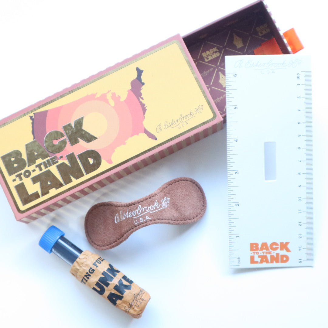 【限定品】Esterbrook(エスターブルック) 万年筆 エスティー・バック・トゥ・ザ・ランド カーキーリーフ 極細字/細字/中字/スタブ