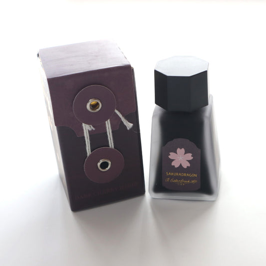 【限定品】Esterbrook(エスターブルック) SakuraStreet ボトルインク30ml Dark Cherry Wood(ディープブラウン)