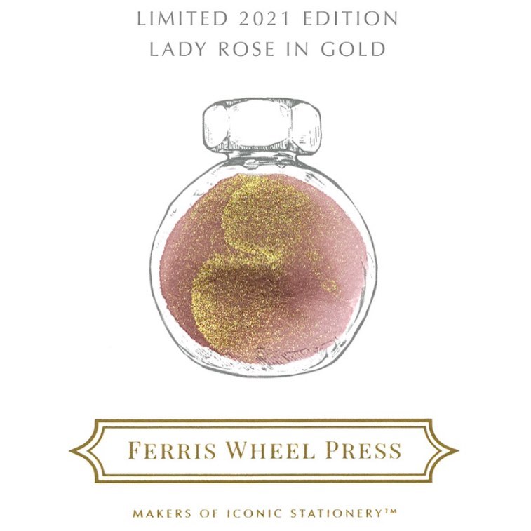 限定!フェリスホイールプレス LADY ROSE IN GOLD 限定品】FERRIS WHEEL PRESS(フェリスホイールプレス) インク 38ml