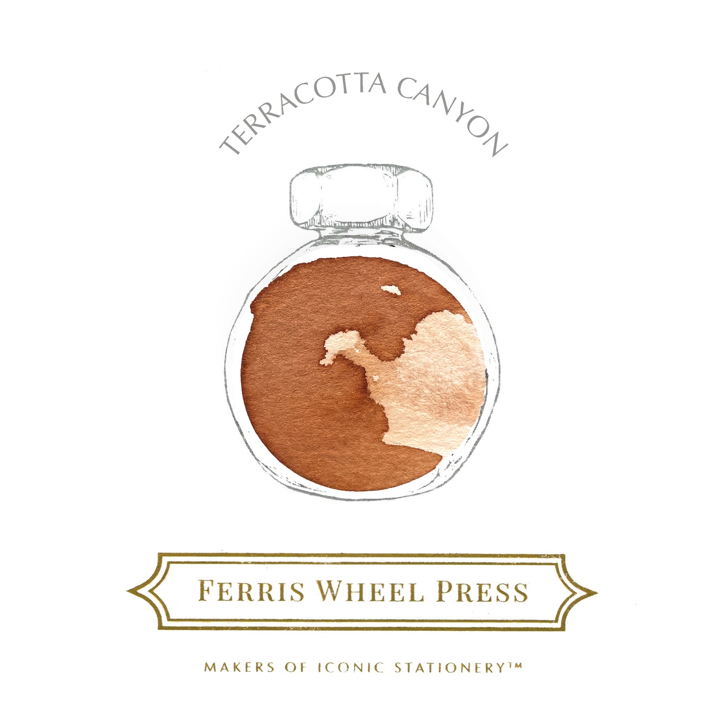 FERRIS WHEEL PRESS(フェリスホイールプレス) インク 38ml Southem Charm Collection テラコッタキャニオン