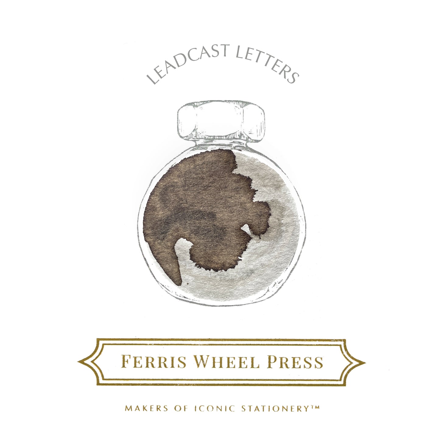 FERRIS WHEEL PRESS(フェリスホイールプレス) インク 38ml The Printshoppe Collection リードキャストレター