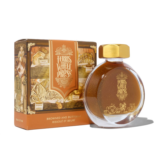 FERRIS WHEEL PRESS(フェリスホイールプレス) インク 38ml THE BOULANGERIE COLLECTION ブラウンド アンド バタード【ラメ入り】