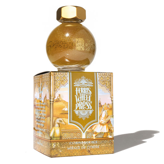 FERRIS WHEEL PRESS(フェリスホイールプレス) インク 20ml FERRITALES シトリン ミラージュ【ラメ入り】
