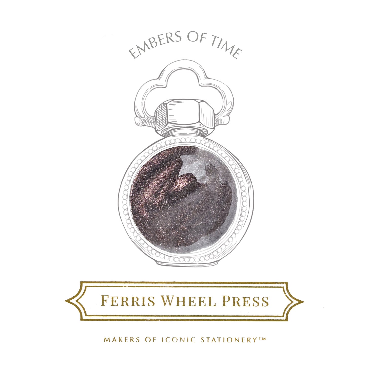 FERRIS WHEEL PRESS(フェリスホイールプレス) インク 38ml LOST IN TIME COLLECTION エンバーズ オブ タイム【ラメ入り】