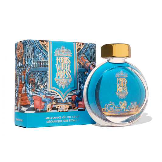 【12月5日より順次配送】FERRIS WHEEL PRESS(フェリスホイールプレス) インク 38ml LOST IN TIME COLLECTION メカニクス オブ ザ スターズ【ラメ入り】