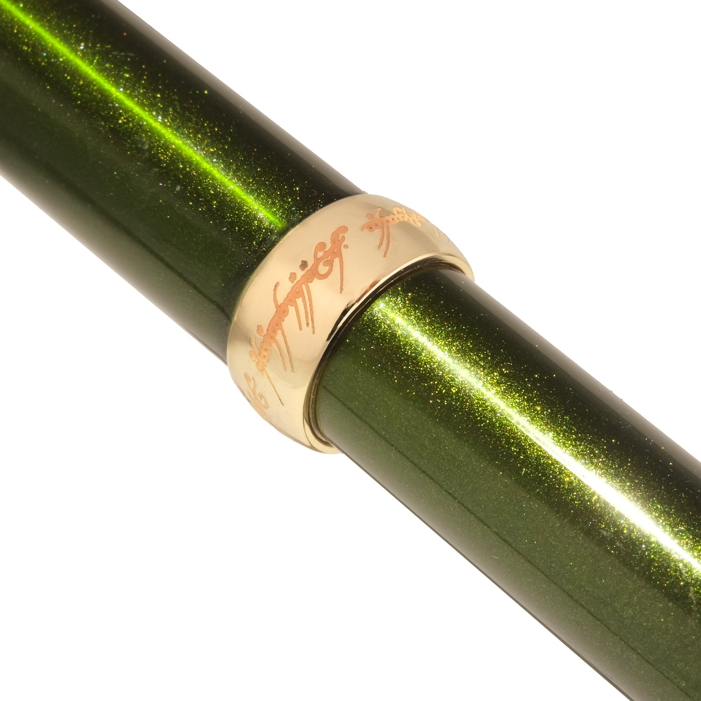 FERRIS WHEEL PRESS(フェリスホイールプレス) Warner Bros. The Lord of the Rings 万年筆 ビジュー 細字 & インク 28ml リングベアラー【ラメ入り】