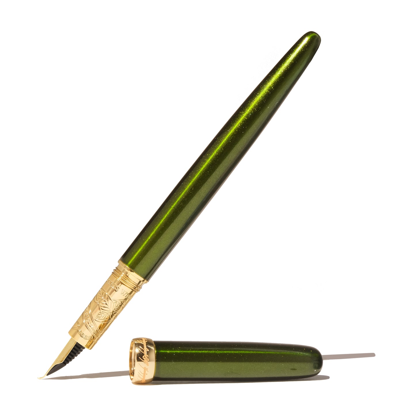 FERRIS WHEEL PRESS(フェリスホイールプレス) Warner Bros. The Lord of the Rings 万年筆 ビジュー 細字 & インク 28ml リングベアラー【ラメ入り】