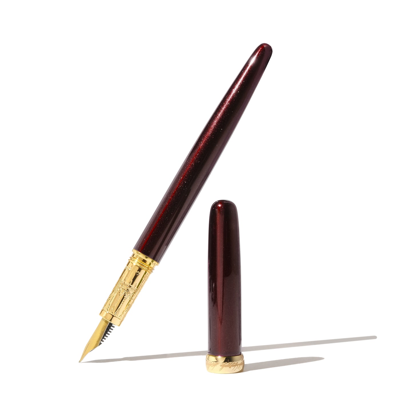 FERRIS WHEEL PRESS(フェリスホイールプレス) Warner Bros. The Lord of the Rings 万年筆 ビジュー 細字 & インク 28ml サウロン【ラメ入り】