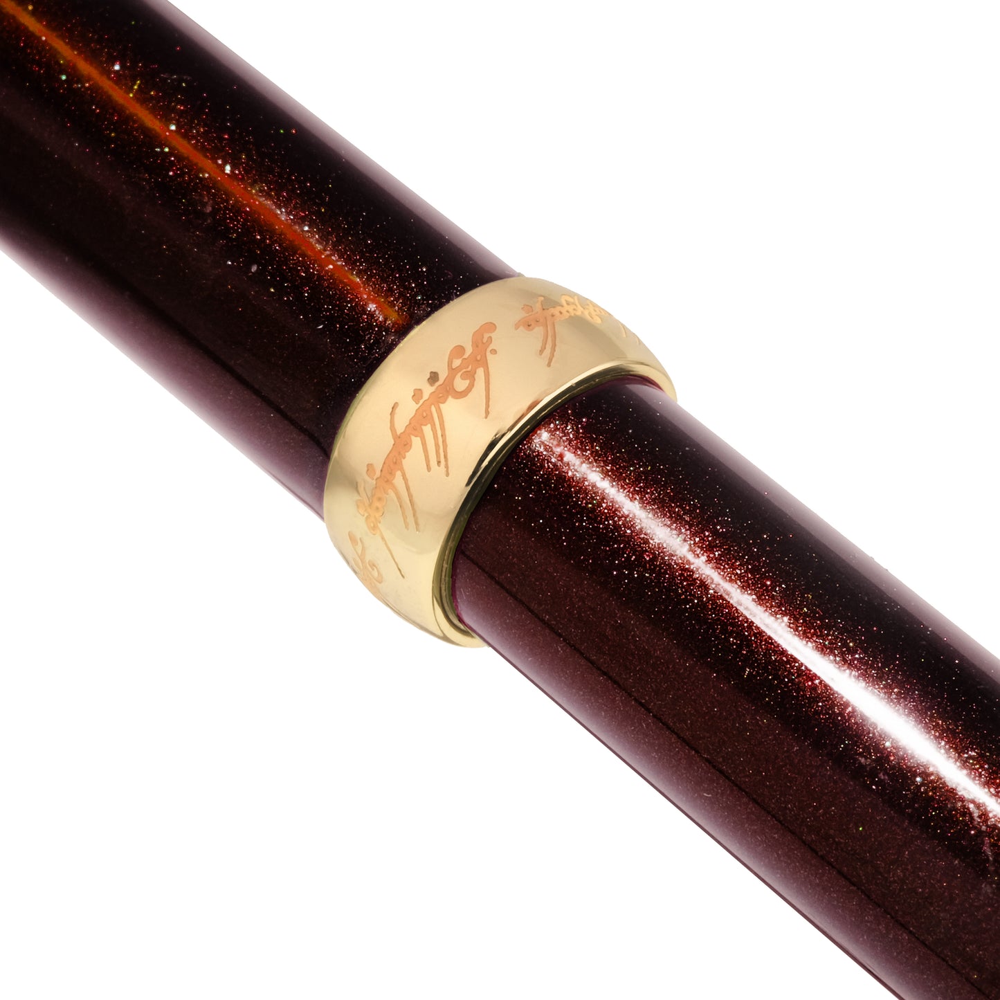 FERRIS WHEEL PRESS(フェリスホイールプレス) Warner Bros. The Lord of the Rings 万年筆 ビジュー 細字 & インク 28ml サウロン【ラメ入り】