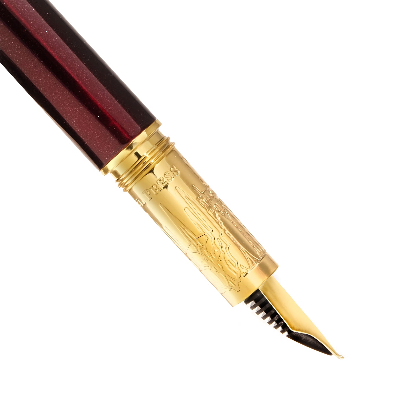 FERRIS WHEEL PRESS(フェリスホイールプレス) Warner Bros. The Lord of the Rings 万年筆 ビジュー 細字 & インク 28ml サウロン【ラメ入り】