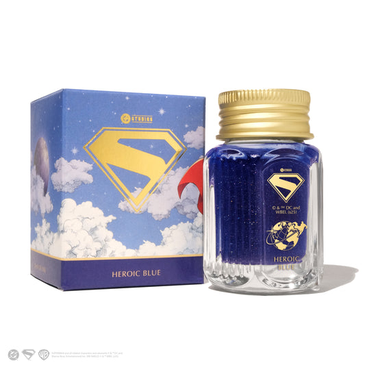 FERRIS WHEEL PRESS(フェリスホイールプレス) Warner Bros. Superman インク 28ml ヒロイック ブルー【ラメ入り】