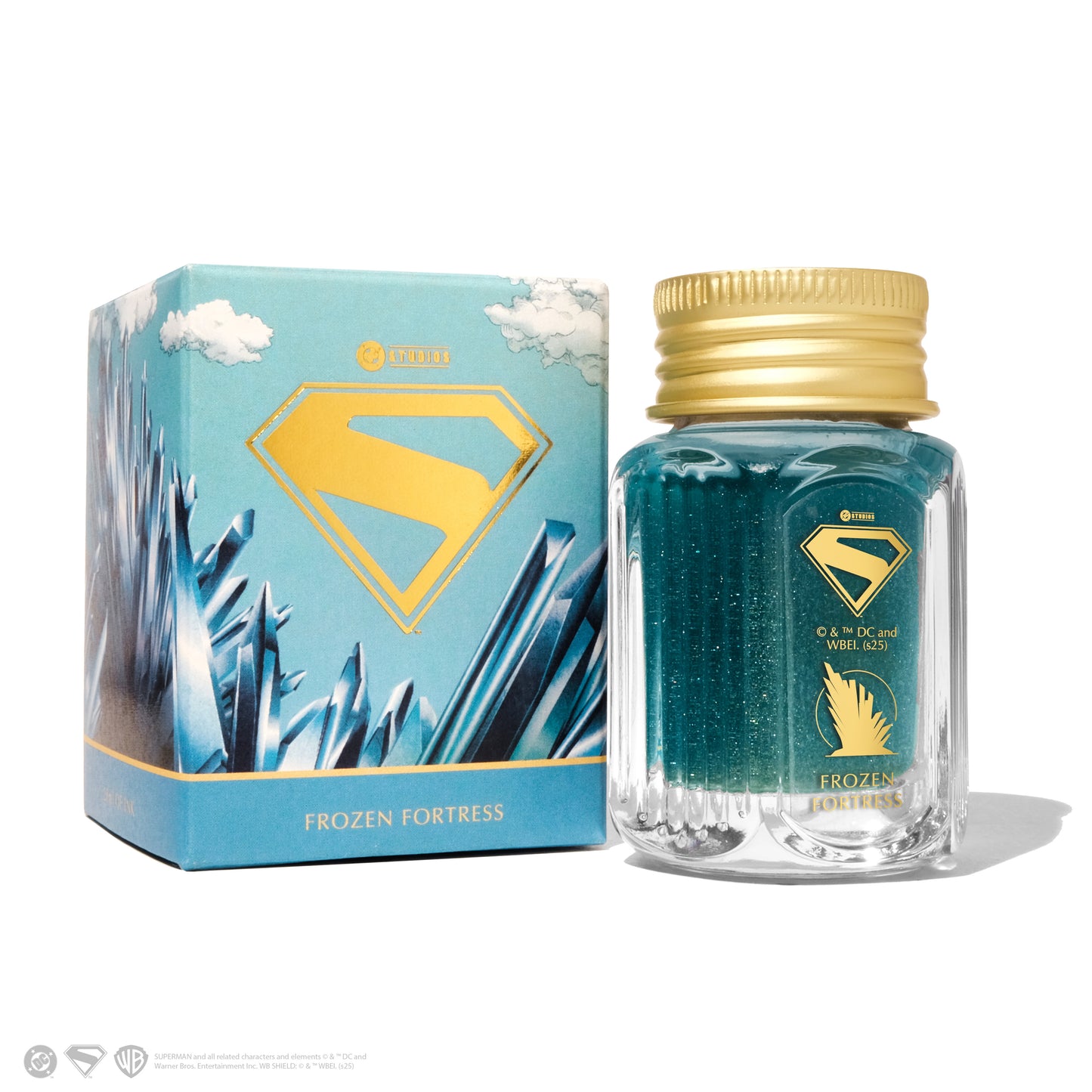 FERRIS WHEEL PRESS(フェリスホイールプレス) Warner Bros. Superman インク 28ml フローズン フォートレス【ラメ入り】