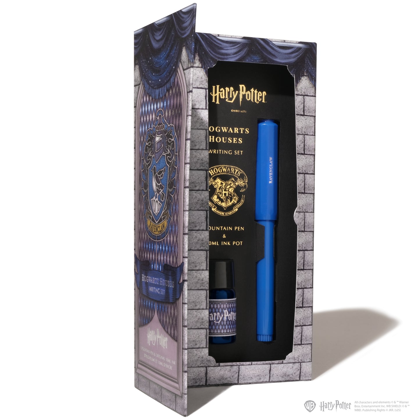 FERRIS WHEEL PRESS(フェリスホイールプレス) Warner Bros. Harry Potter Houses of Hogwarts 万年筆 カルーセル 中字 & インク 10ml レイブンブロー【ラメ入り】