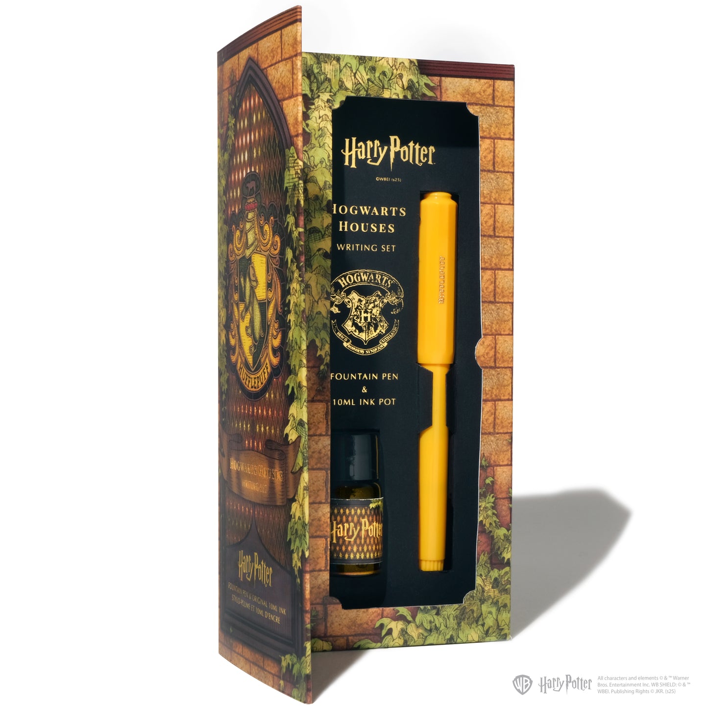 FERRIS WHEEL PRESS(フェリスホイールプレス) Warner Bros. Harry Potter Houses of Hogwarts 万年筆 カルーセル 中字 & インク 10ml ハッフパフ【ラメ入り】