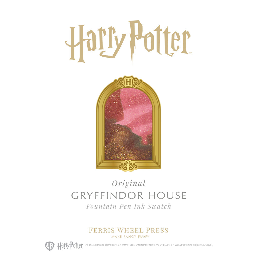 FERRIS WHEEL PRESS(フェリスホイールプレス) インク 38ml Warner Bros. Harry Potter Houses of Hogwarts グリフィンドール【ラメ入り】