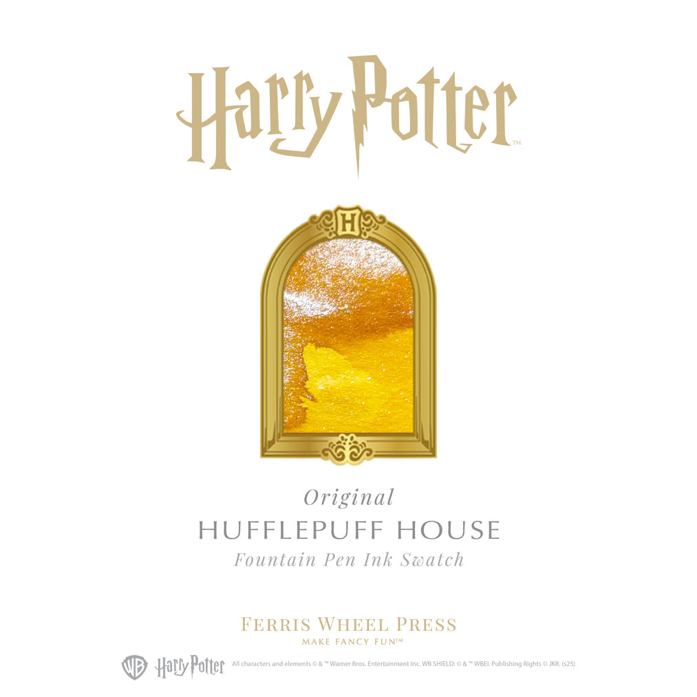 FERRIS WHEEL PRESS(フェリスホイールプレス) インク 38ml Warner Bros. Harry Potter Houses of Hogwarts ハッフルパフ【ラメ入り】
