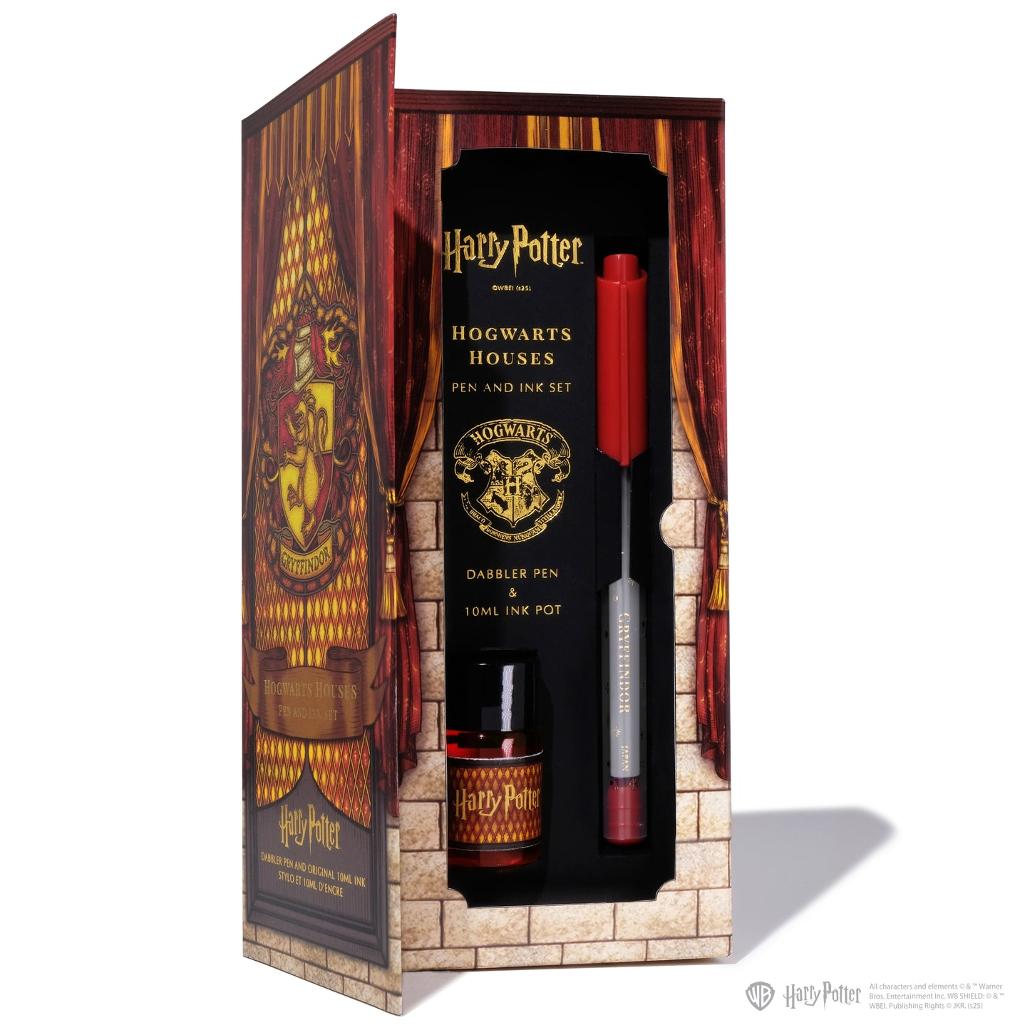 FERRIS WHEEL PRESS(フェリスホイールプレス) Warner Bros. Harry Potter Houses of Hogwarts ダブラーペン ＆ インク 10ml グリフィンドール【ラメ入り】