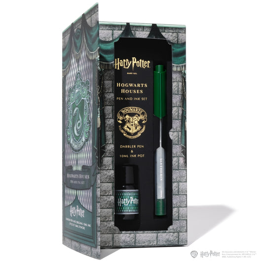 FERRIS WHEEL PRESS(フェリスホイールプレス) Warner Bros. Harry Potter Houses of Hogwarts ダブラーペン ＆ インク 10ml スリザリン【ラメ入り】