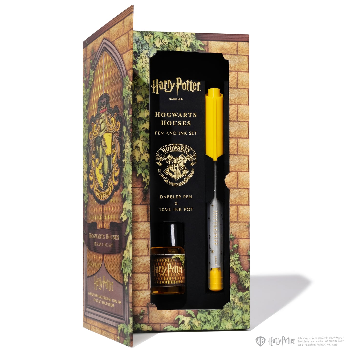 FERRIS WHEEL PRESS(フェリスホイールプレス) Warner Bros. Harry Potter Houses of Hogwarts ダブラーペン ＆ インク 10ml ハッフパフ【ラメ入り】