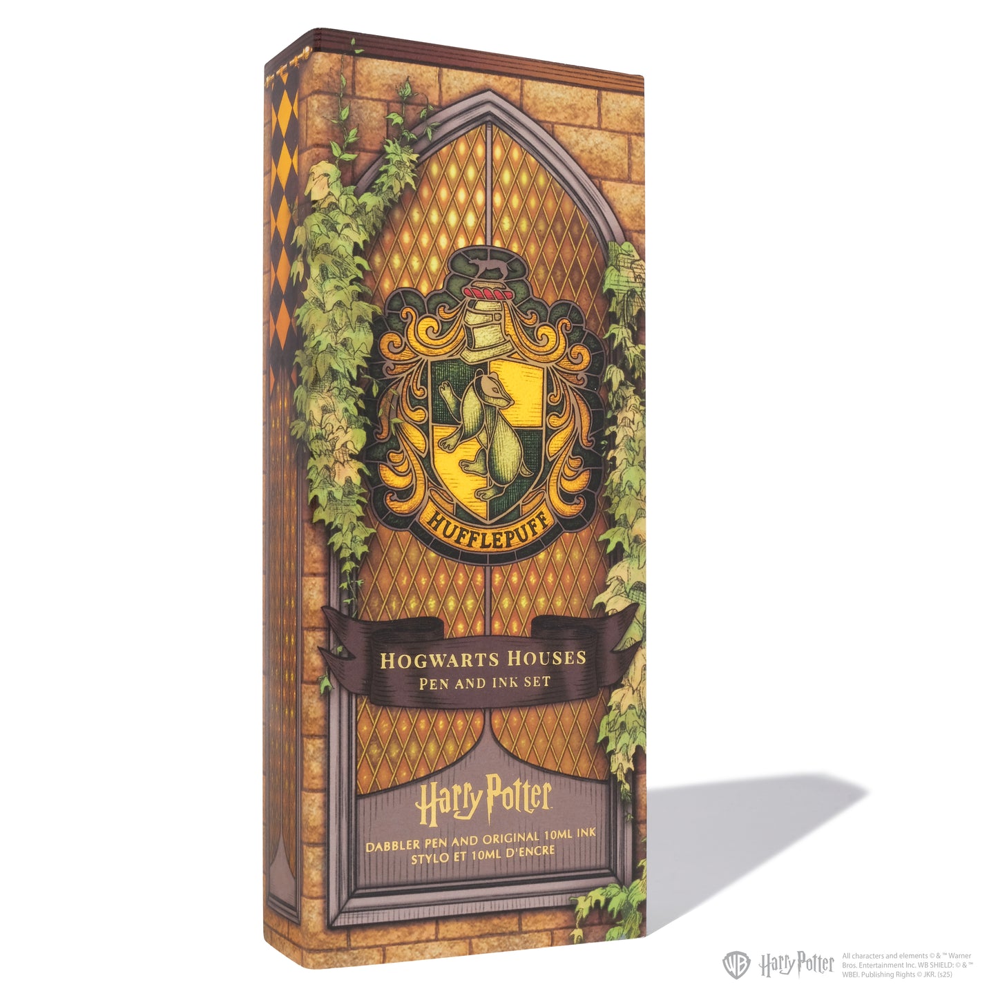 FERRIS WHEEL PRESS(フェリスホイールプレス) Warner Bros. Harry Potter Houses of Hogwarts ダブラーペン ＆ インク 10ml ハッフパフ【ラメ入り】