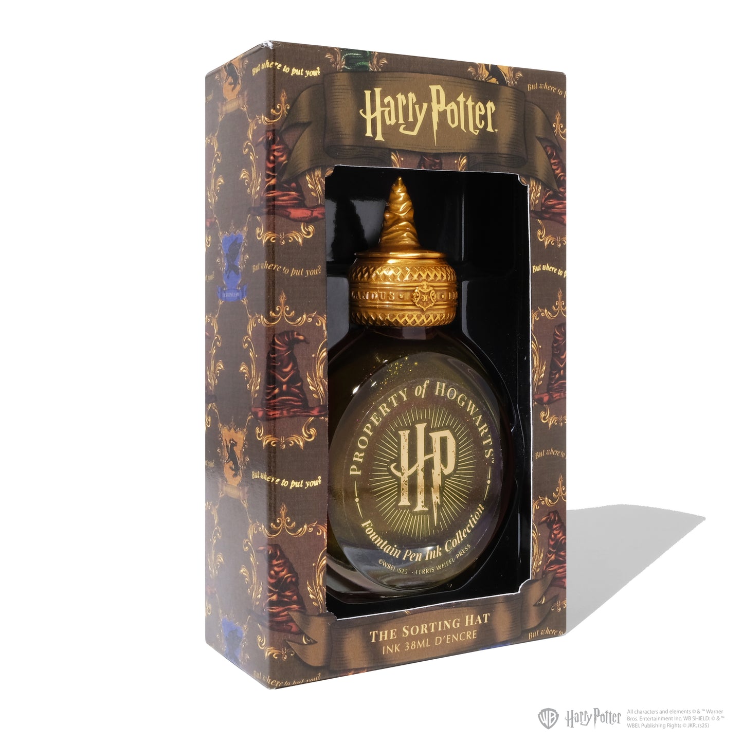 FERRIS WHEEL PRESS(フェリスホイールプレス) インク 38ml Warner Bros. Harry Potter Property of Hogwarts ソーティング ハット【ラメ入り】