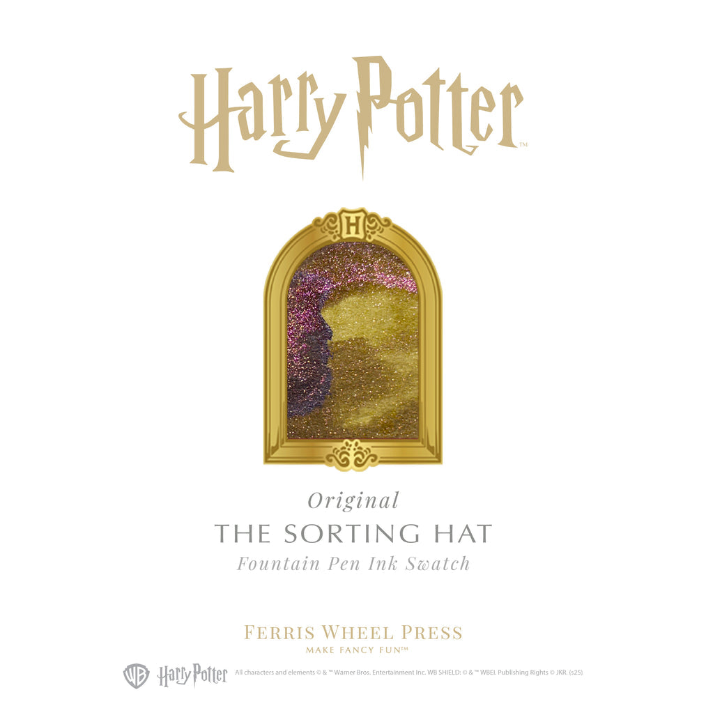 FERRIS WHEEL PRESS(フェリスホイールプレス) インク 38ml Warner Bros. Harry Potter Property of Hogwarts ソーティング ハット【ラメ入り】