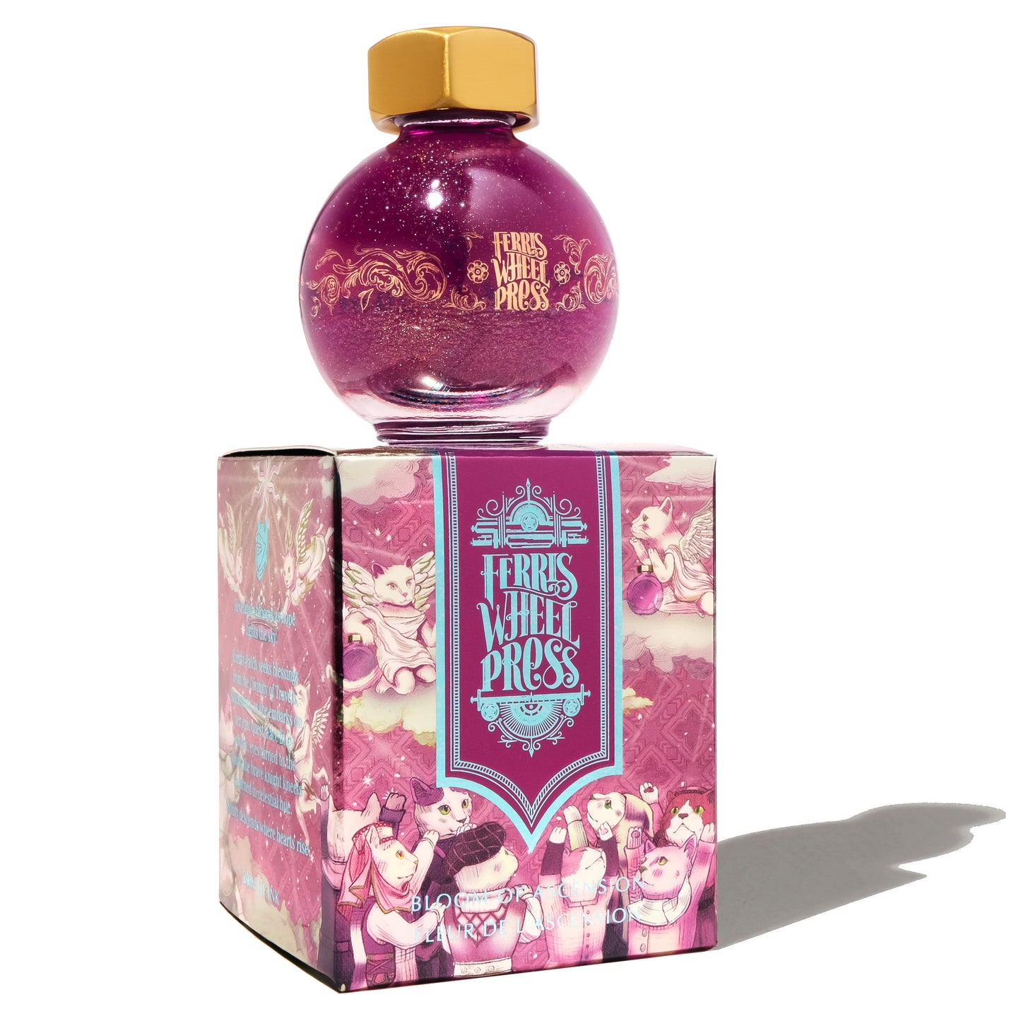 FERRIS WHEEL PRESS(フェリスホイールプレス) インク 20ml FERRITALES ブルーム オブ アセンション【ラメ入り】