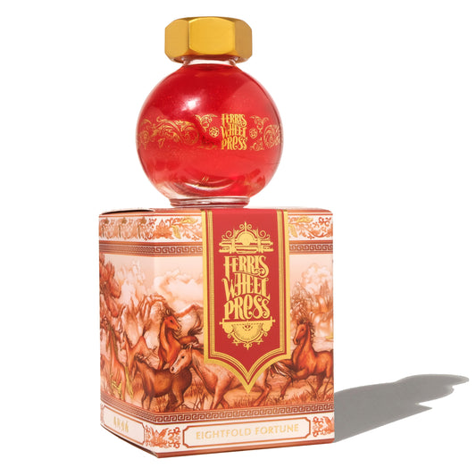 【限定品】FERRIS WHEEL PRESS(フェリスホイールプレス) インク 20ml LUNAR NEW YEAR EDITION 2026 エイトフォールド フォーチュン【ラメ入り】