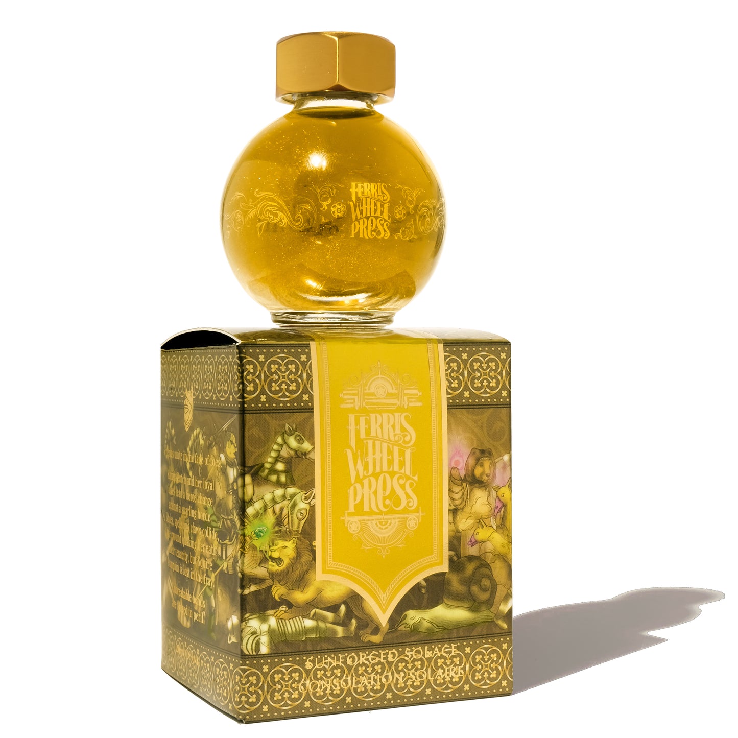 FERRIS WHEEL PRESS(フェリスホイールプレス) インク 20ml FERRITALES サンフォースド ソレス【ラメ入り】