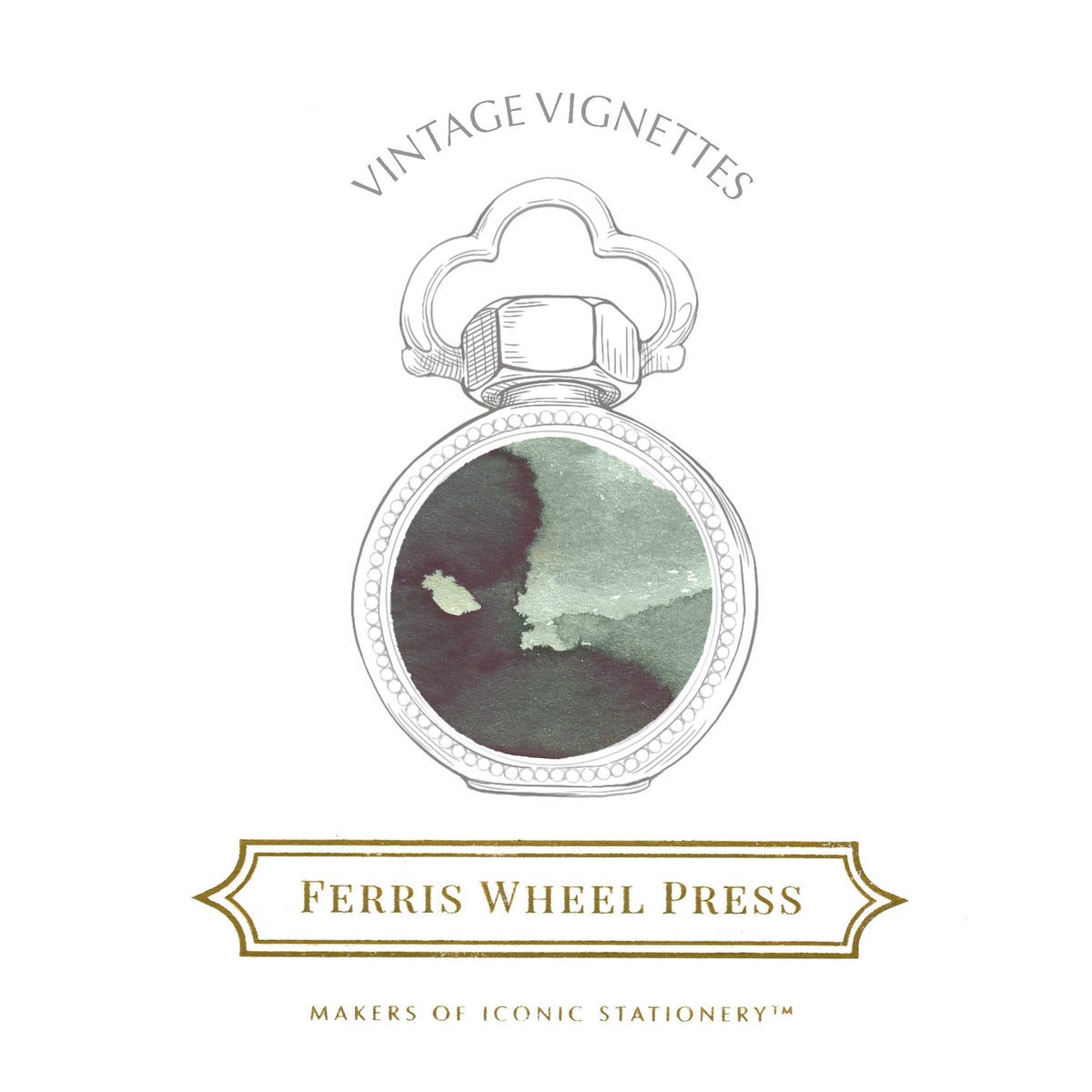 【11月3日より順次出荷】FERRIS WHEEL PRESS(フェリスホイールプレス) インク 38ml VINTAGE PHOTOGRAPHER ビンテージ・ヴィネッツ