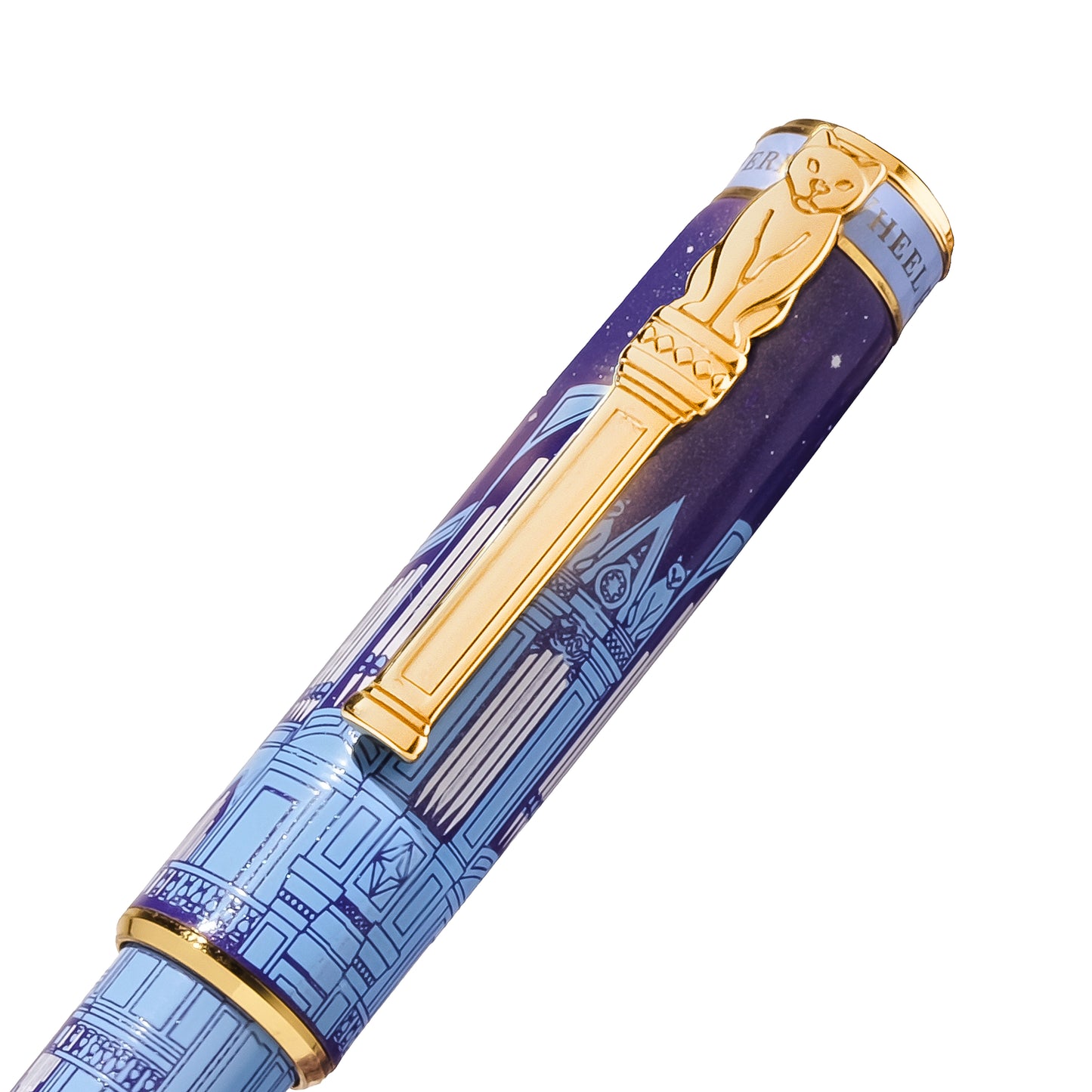 【限定品】FERRIS WHEEL PRESS(フェリスホイールプレス) 万年筆 The Masque 細字/中字 & インク 20ml トワイライト シンフォニー【顔料】【ラメ入り】