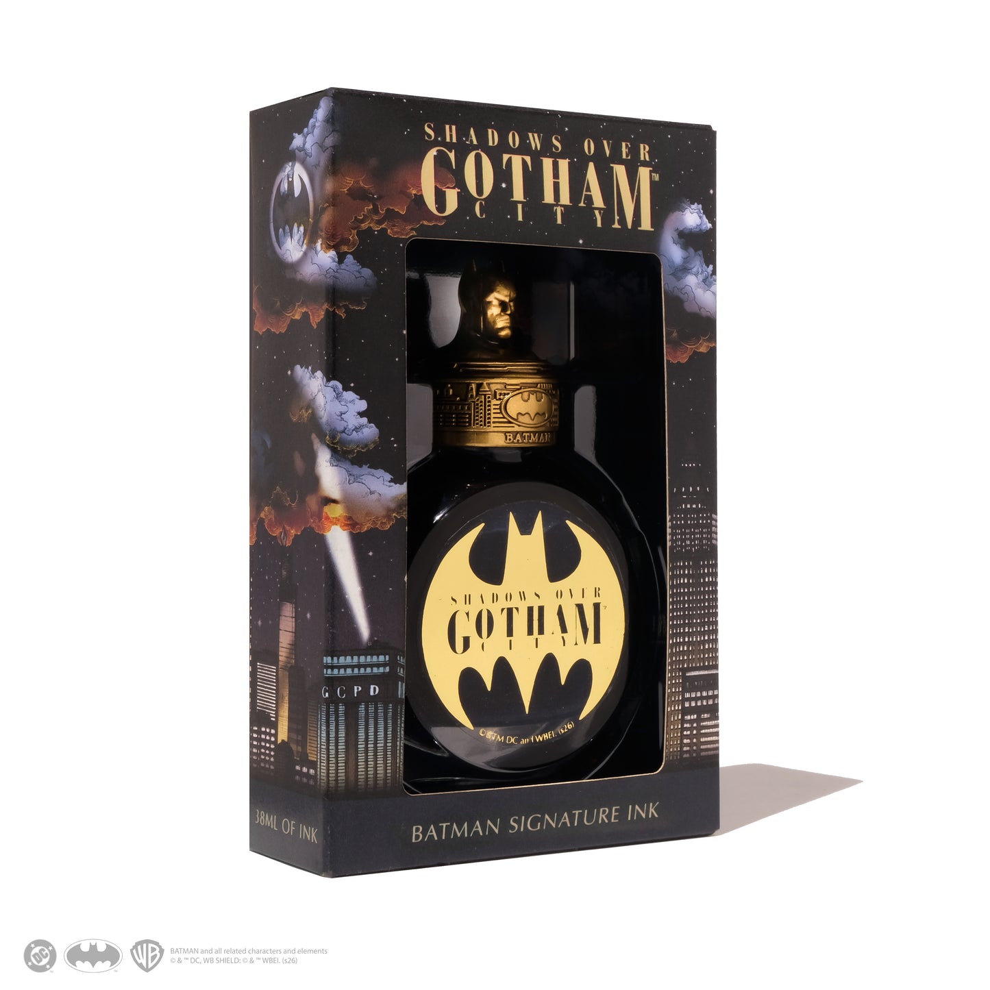 FERRIS WHEEL PRESS(フェリスホイールプレス) Warner Bros. Shadows over Gotham City インク 38ml バットマン【ラメ入り】