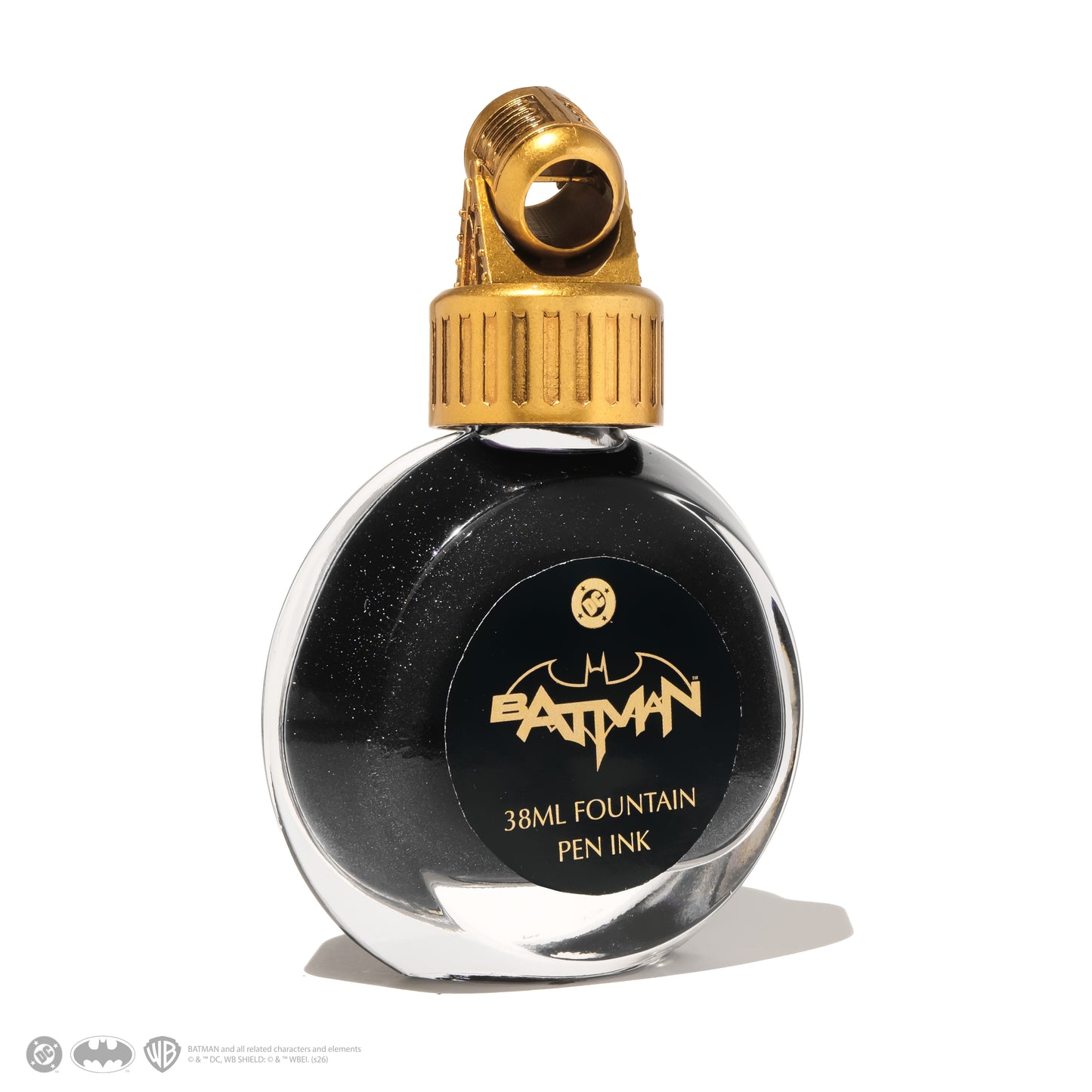 【限定品】FERRIS WHEEL PRESS(フェリスホイールプレス) Warner Bros. Shadows over Gotham City インク 38ml バットシグナル【ラメ入り】