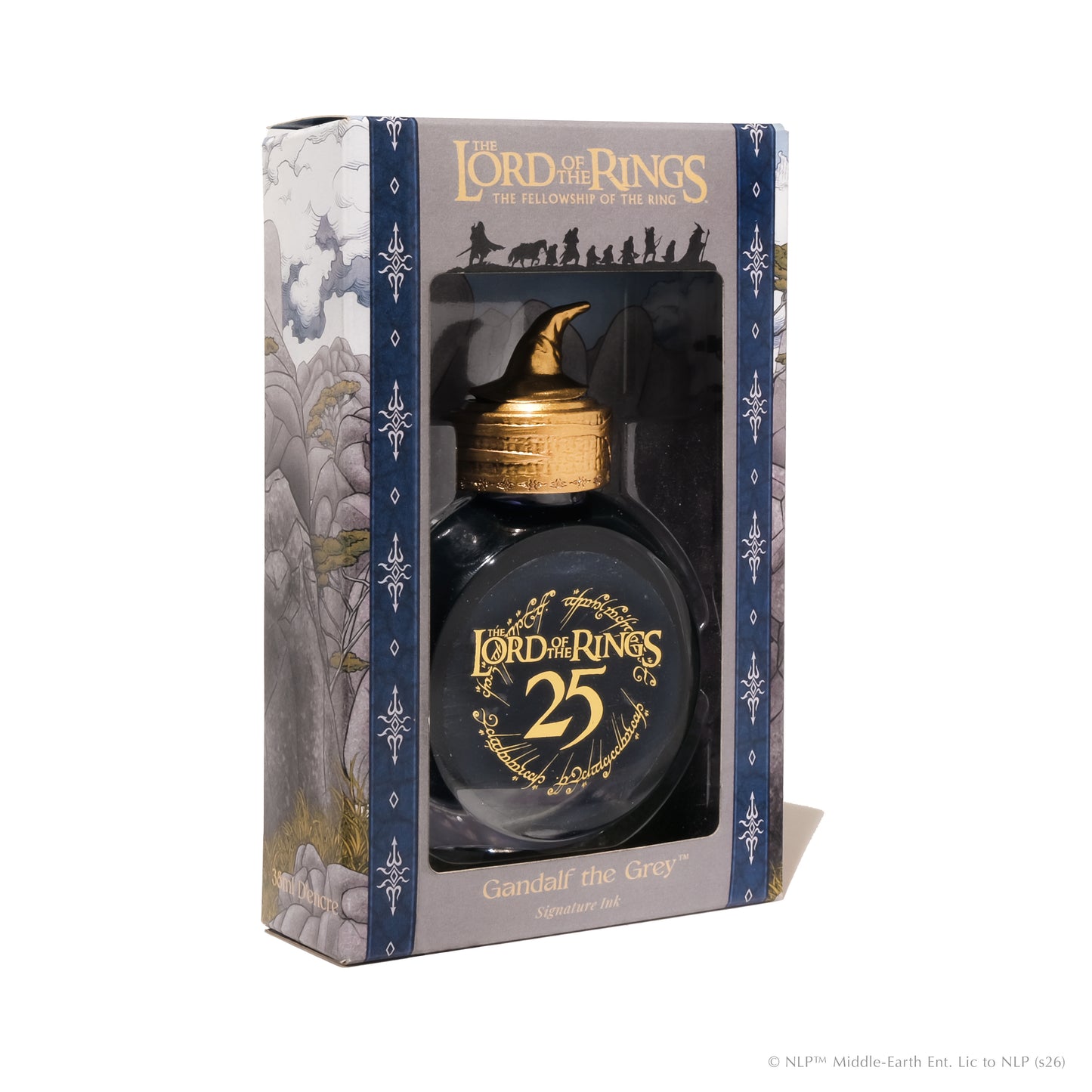 【8月26日より順次出荷】FERRIS WHEEL PRESS(フェリスホイールプレス) Warner Bros. The Lord of the Rings インク 38ml ガンダルフ ザ グレイ【ラメ入り】