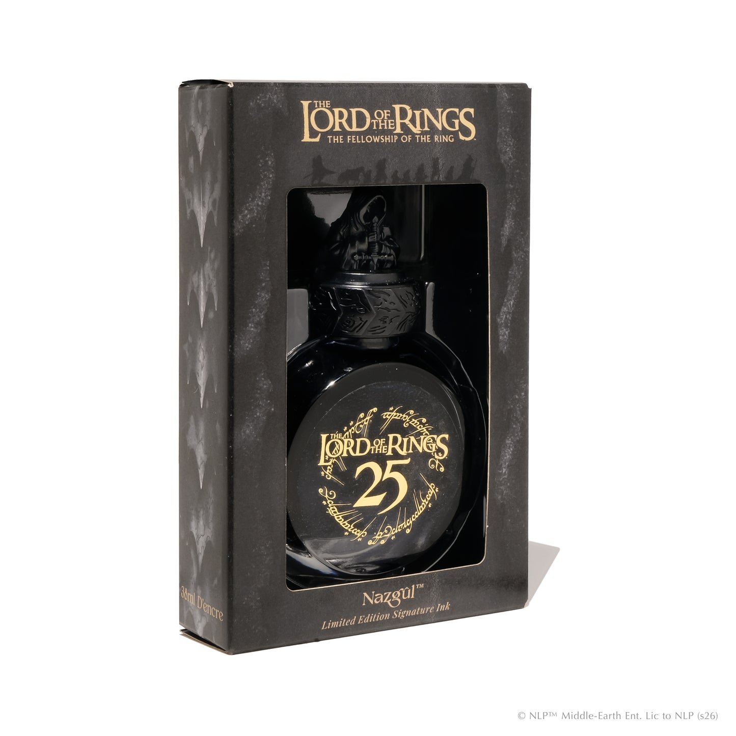 【8月26日より順次出荷】【限定品】FERRIS WHEEL PRESS(フェリスホイールプレス) Warner Bros. The Lord of the Rings インク 38ml ナズグル【ラメ入り】