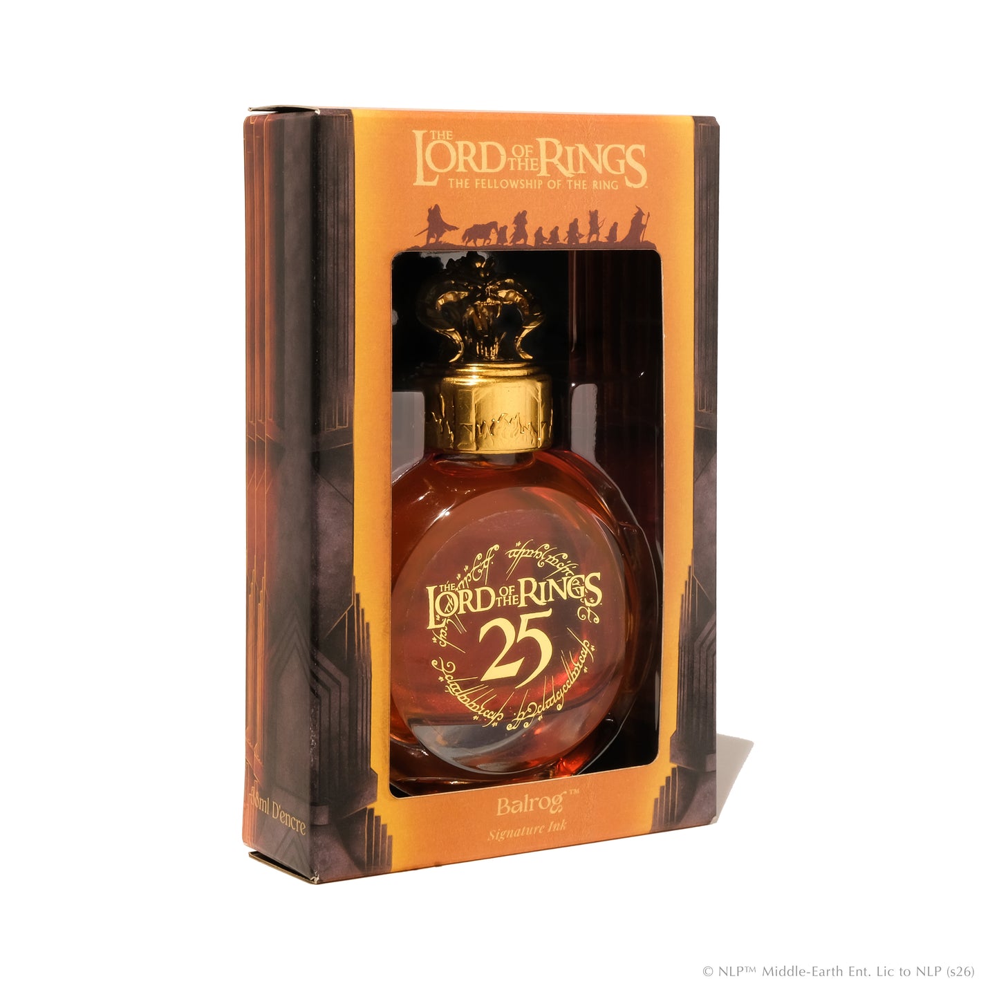 【8月26日より順次出荷】FERRIS WHEEL PRESS(フェリスホイールプレス) Warner Bros. The Lord of the Rings インク 38ml バルログ【ラメ入り】