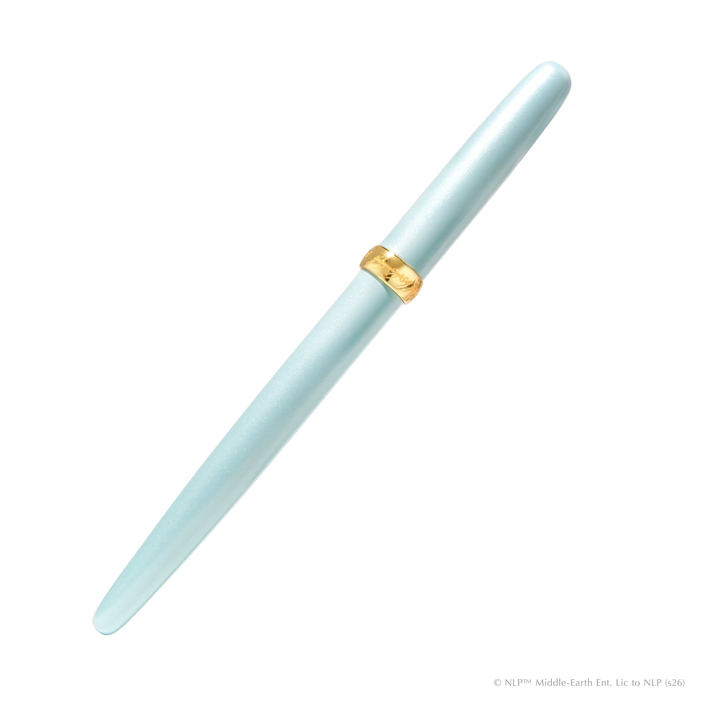 【8月26日より順次出荷】【限定品】FERRIS WHEEL PRESS(フェリスホイールプレス) Warner Bros. The Lord of the Rings 万年筆 ビジュー 細字 & インク 38ml ガラドリエル【ラメ入り】